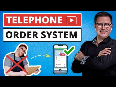 Telephone Order System for Restaurant Pick-up or Take-Out Orders by DeliveryBizConnect - Raw