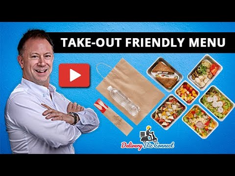 Take Out Friendly Menu and FOOD is a Bestpractice for Restaurants