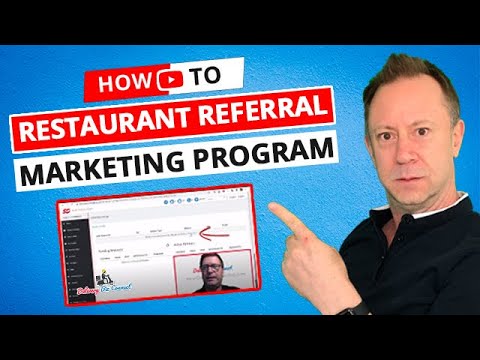 How to Create Referral Marketing Restaurant Program or JV in DeliveryBizConnect
