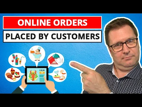 Online Orders placed by Your Customers - Online Delivery Orders or Online Pick-Up Orders